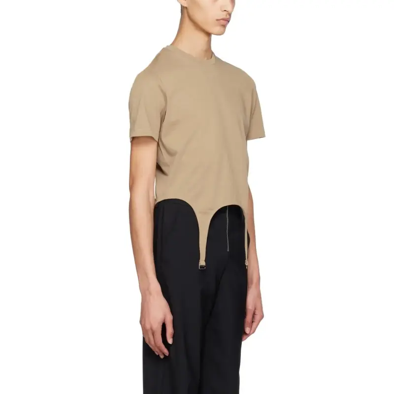 DION LEE T Shirts Men Khaki-2