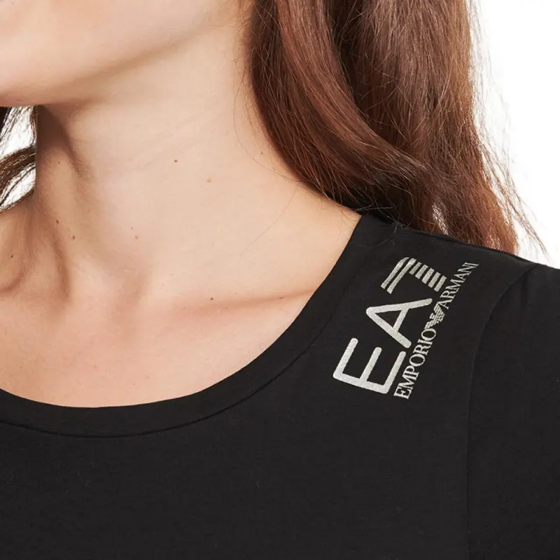 EMPORIO ARMANI Logo-print Crew-neck T-shirt-4