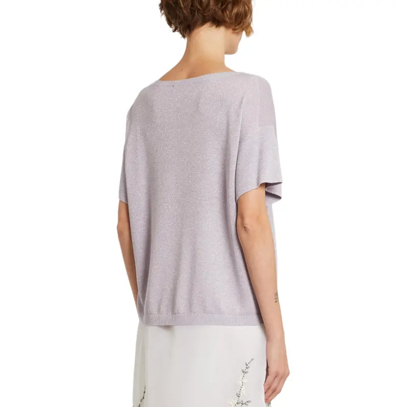 I BLUES T Shirts Women's Purple-1