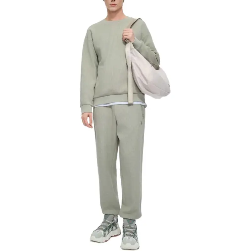 FILA FUSION FUSIONEERFUSION LIFE Casual Pants Men's Duckling Gray-3