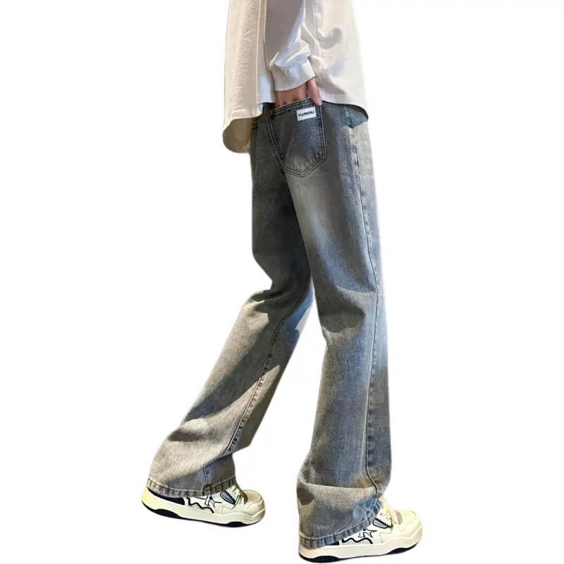HUANQIU Jeans Unisex-17