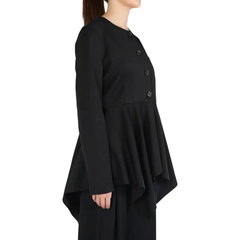 UMA WANG Long Sleeved Dresses Women's Black-3