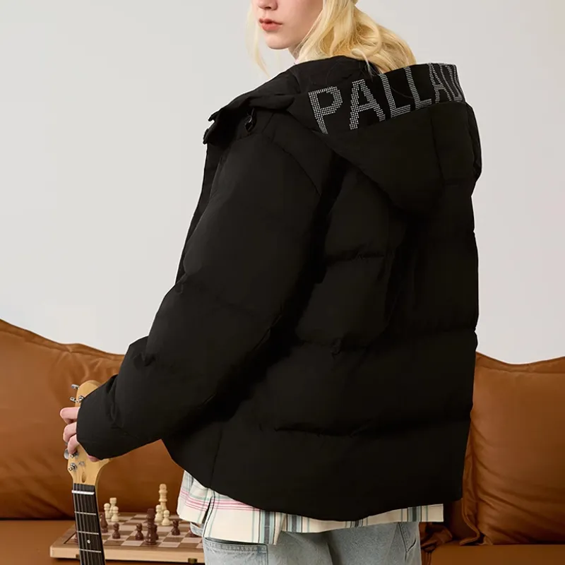 Palladium Down Jacket Unisex Lead Black-3