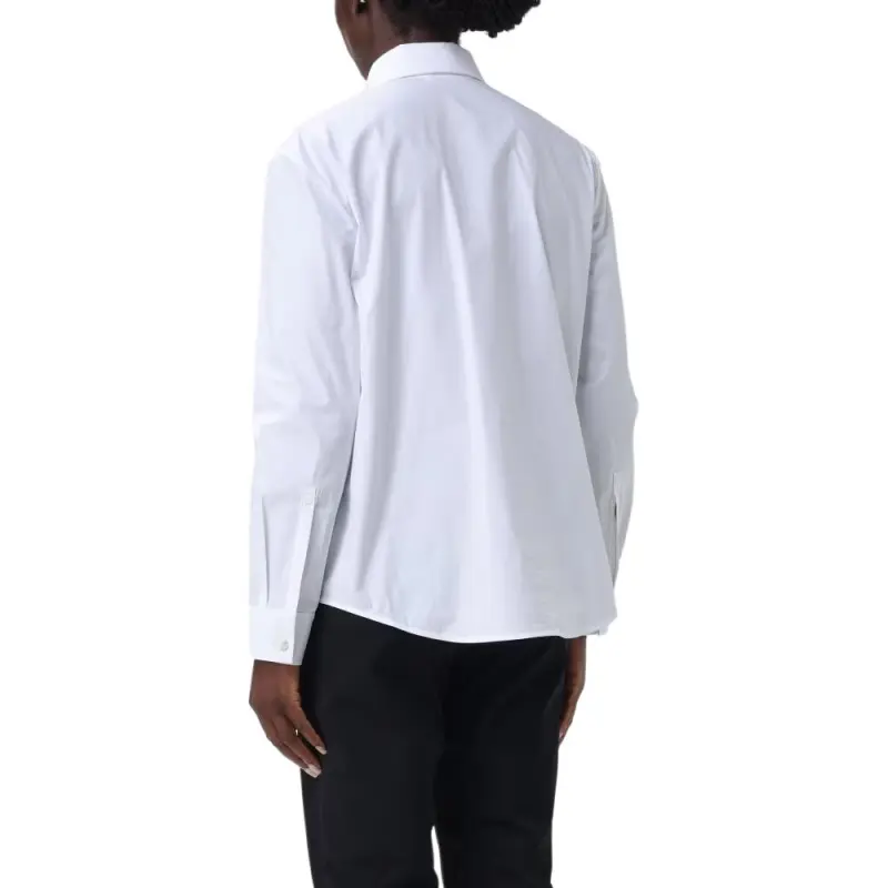 MaxMara Antille Button Up Stretch Shirt-1