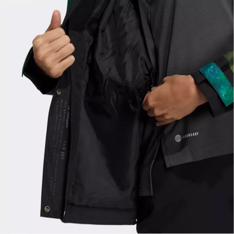 Adidas Terrex Jackets Women's Green-4