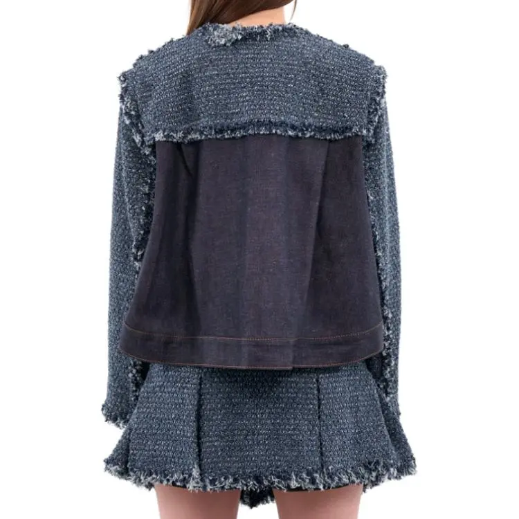 Sacai Punching Denim Jacket-4