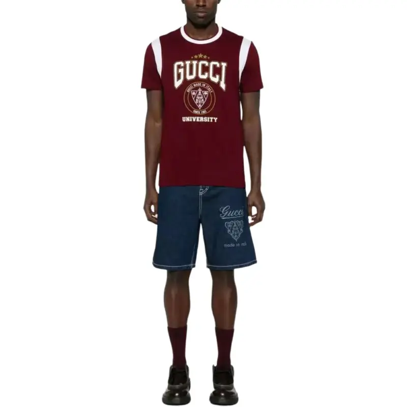 GUCCI T Shirts Men Red-1