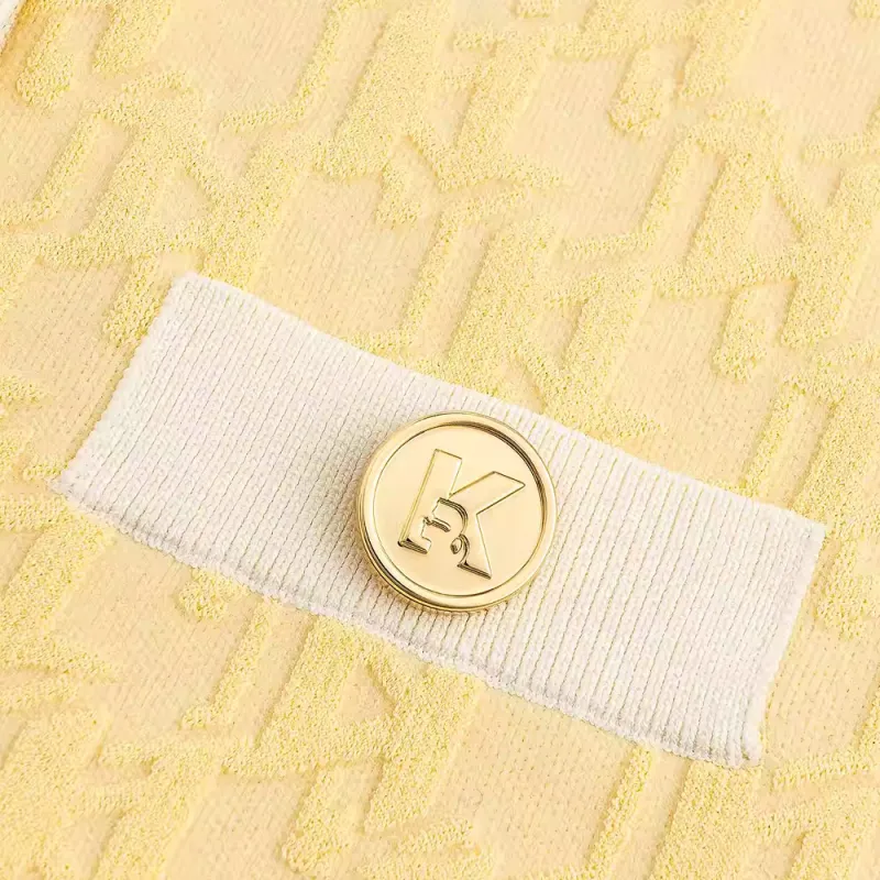 KARL LAGERFELD SS25 Knitwear Women's Yellow-2