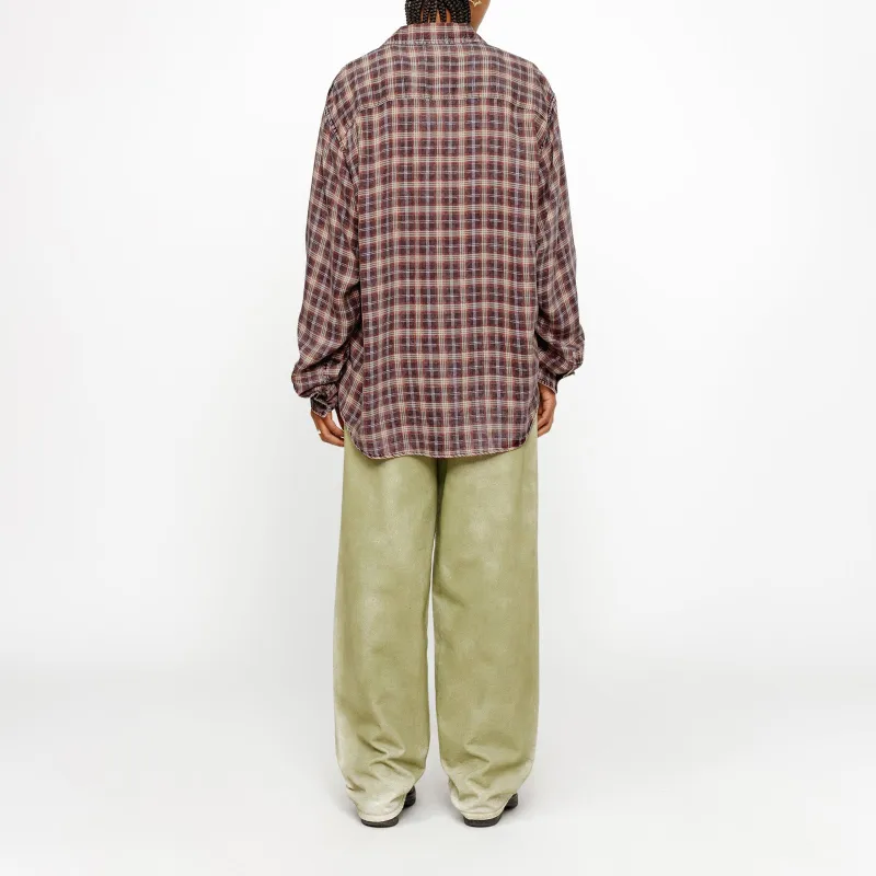 Stussy Plaid Matthew Printed Shirt - POIZON