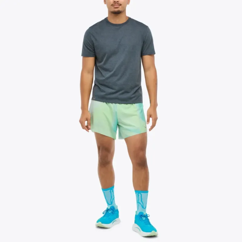 HOKA ONE ONE SS25 T Shirt Men's Collegiate Blue-4
