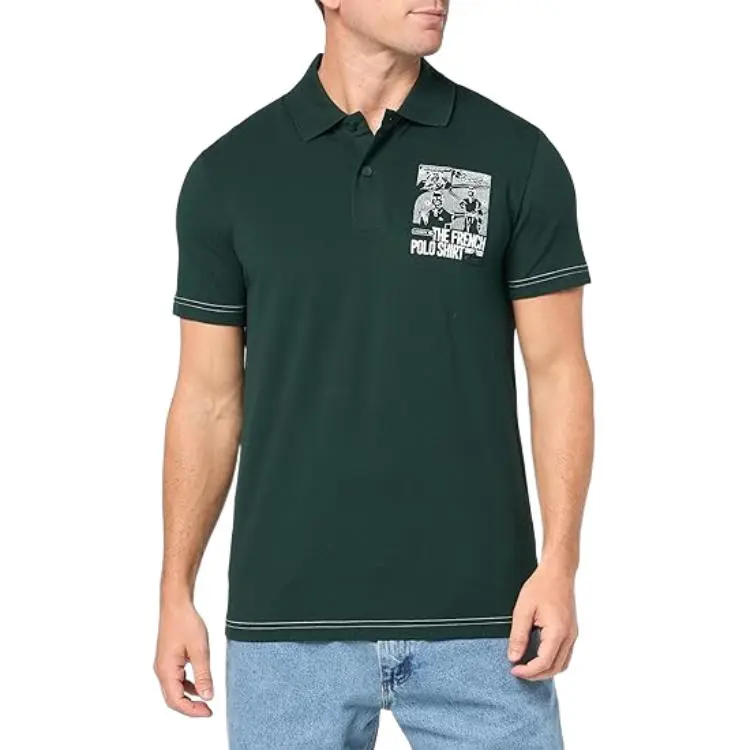 LACOSTE Polo Shirts Men Green-2