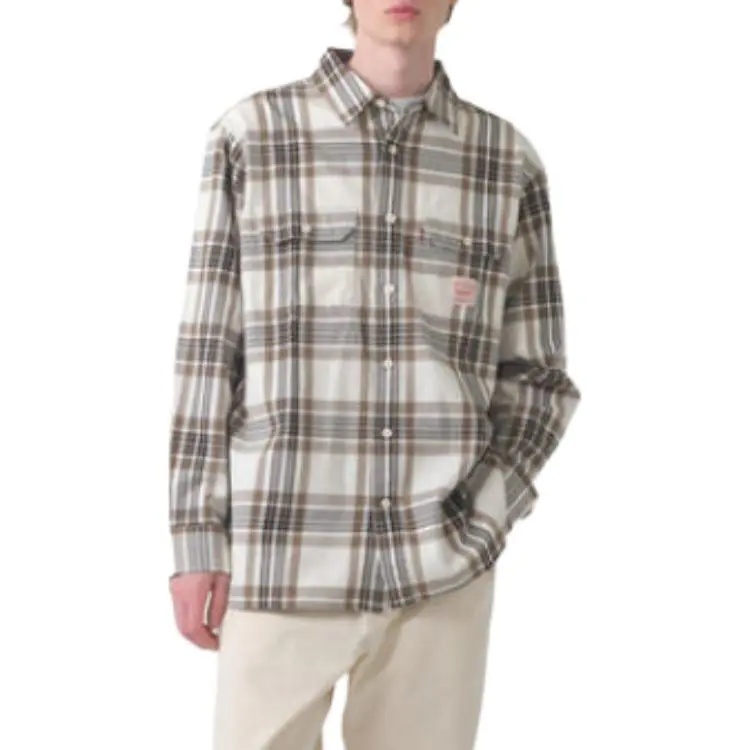 Levis SS25 Shirts Men Light Gray-2