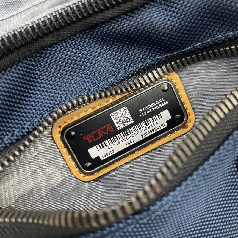 TUMI Alpha Bravo Nylon Sling Bag Trumpets Men's Dark Blue-4