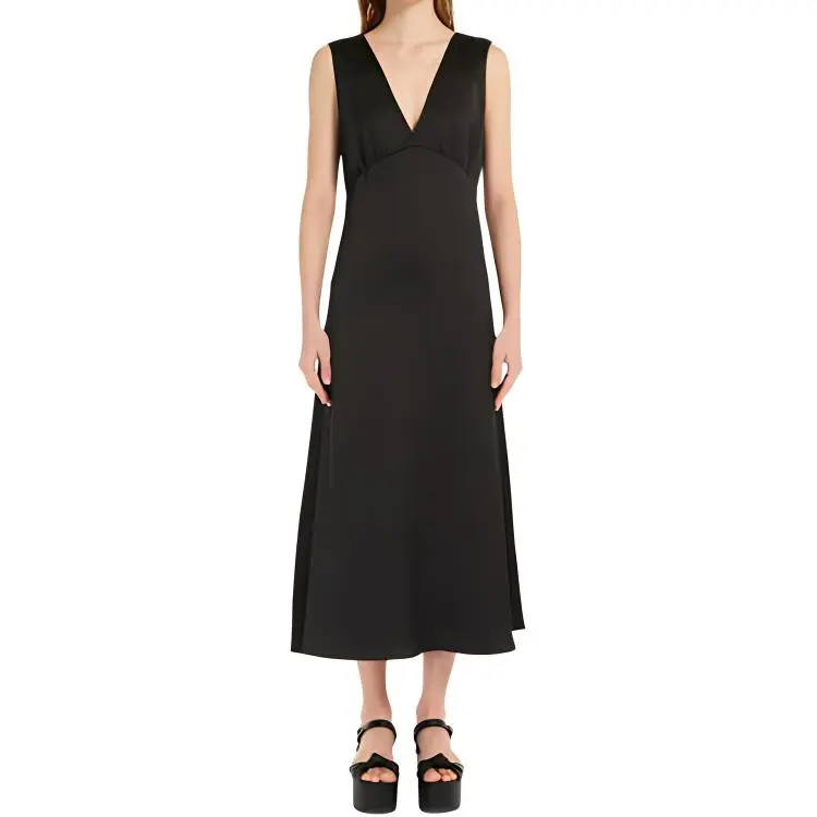 WEEKEND MaxMara Sleeveless Dress Women's Black-3