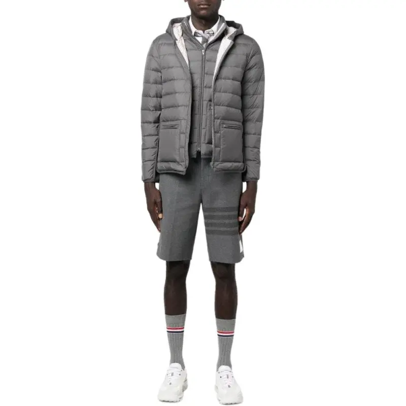 THOM BROWNE Zip front Padded Jacket-2