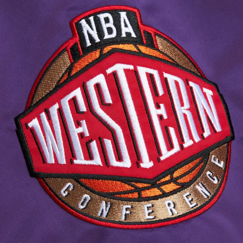 Mitchell & Ness Jackets Coats Men's Black/Purple-2