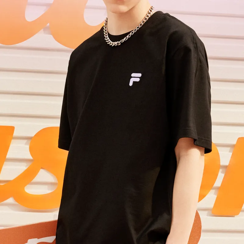FILA FUSION FOB Series T Shirt Unisex Jet Black-2