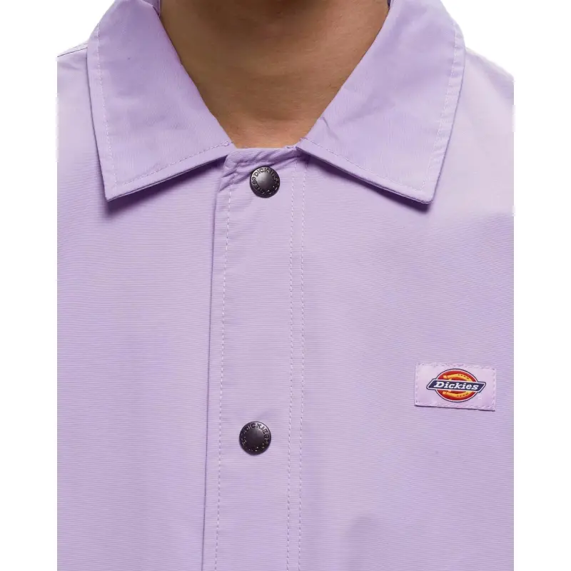 Dickies Oakport Coaches Jacket Jackets Coats Men's Purple-4