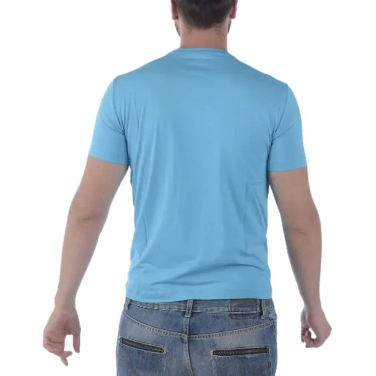 EMPORIO ARMANI T Shirt Men's Light Blue-1