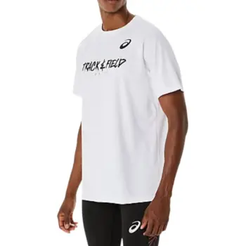 Asics T Shirt Men's Bright White