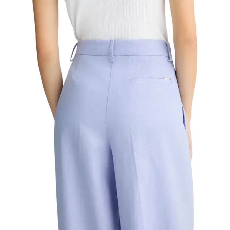 LIU·JO Linen Palazzo Pants-5