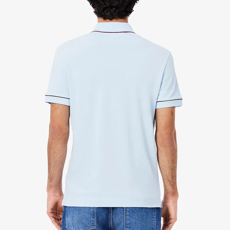 LACOSTE SS25 Polo Shirt Men's Light Blue-3
