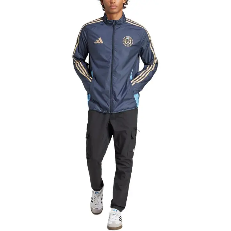 Adidas Free Shipping With AdiClub Philadelphia Union Reversible Anthem Jacket-5
