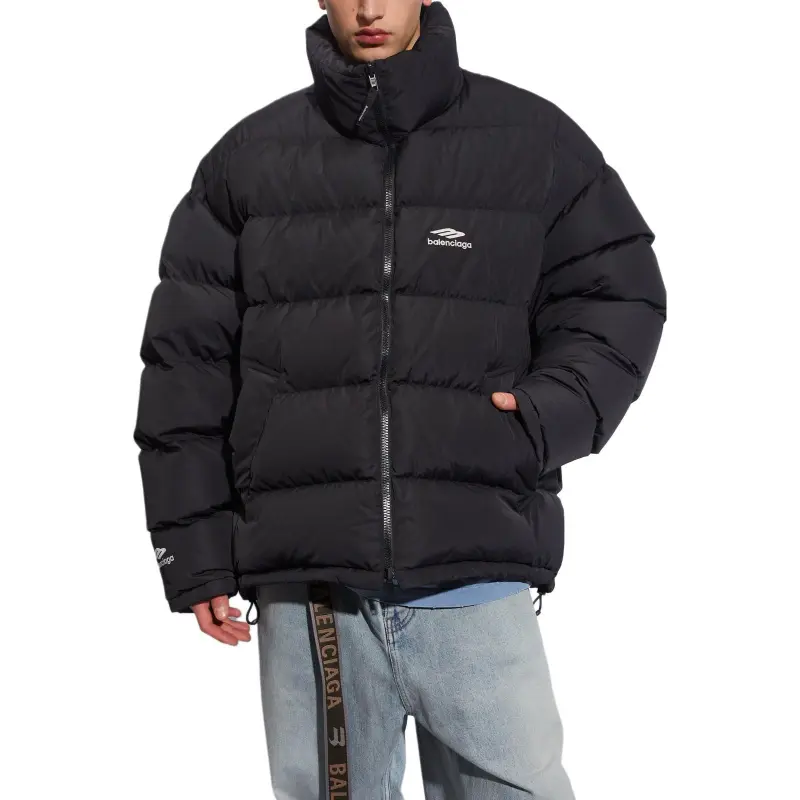 Balenciaga FW23 Puffer Jacket Regular Fit Men's Black-4