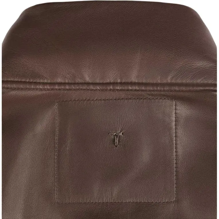 TOD'S SS25 Leather Jacket Men's Brown-4