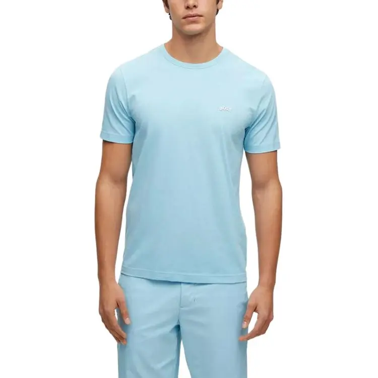HUGO BOSS SS23 T Shirt Men's Blue-1