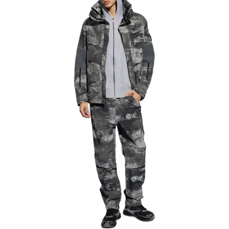 STONE ISLAND Compass badge Camouflage Track Pants-4