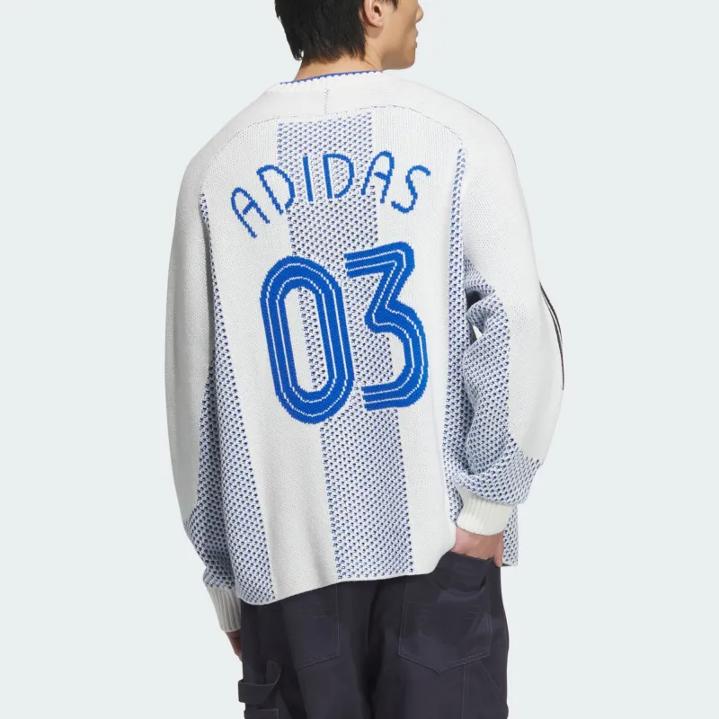 Adidas Originals ADCBC FW24 LS PO U Sweatshirt Unisex White-2