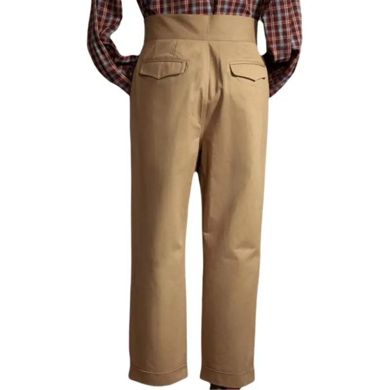 SOARIN YUPPIE Casual Pants Men's Sturdy Yellow-1