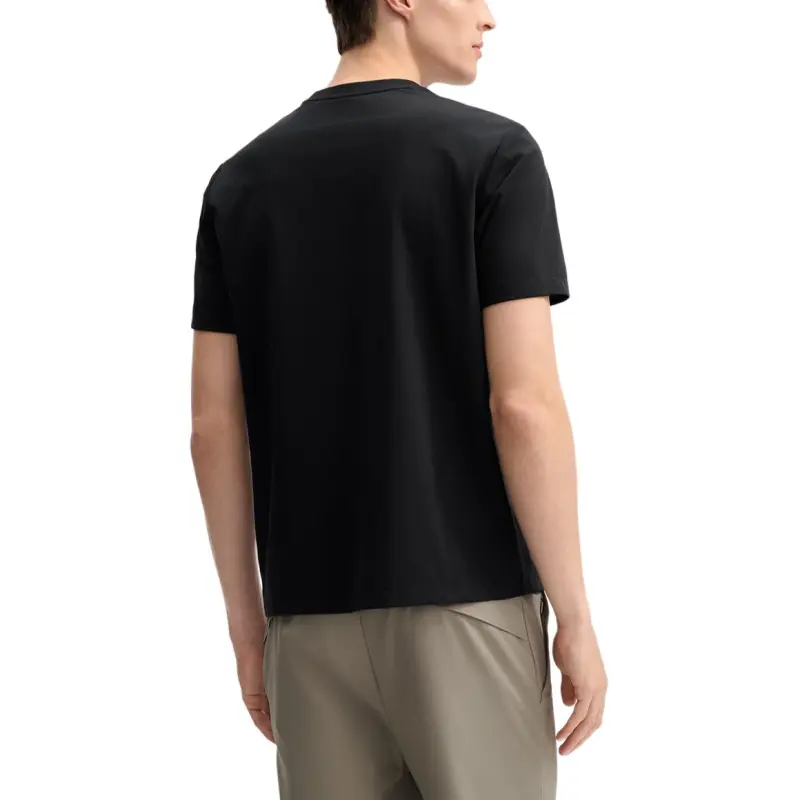 FILA WHITE T Shirt Men's Jet Black-4