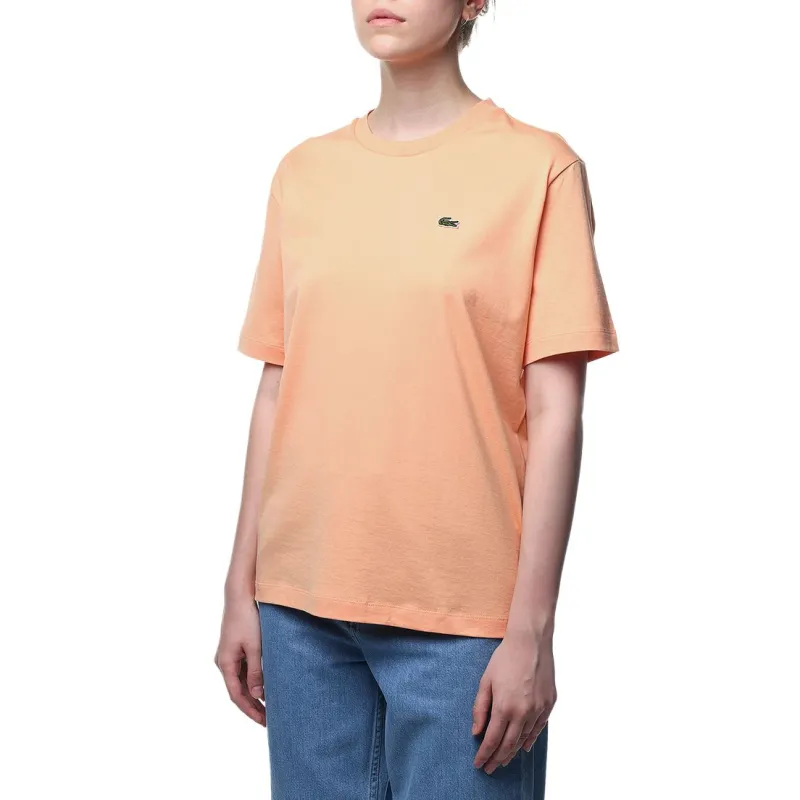 LACOSTE Logo appliqué Cotton T shirt-3