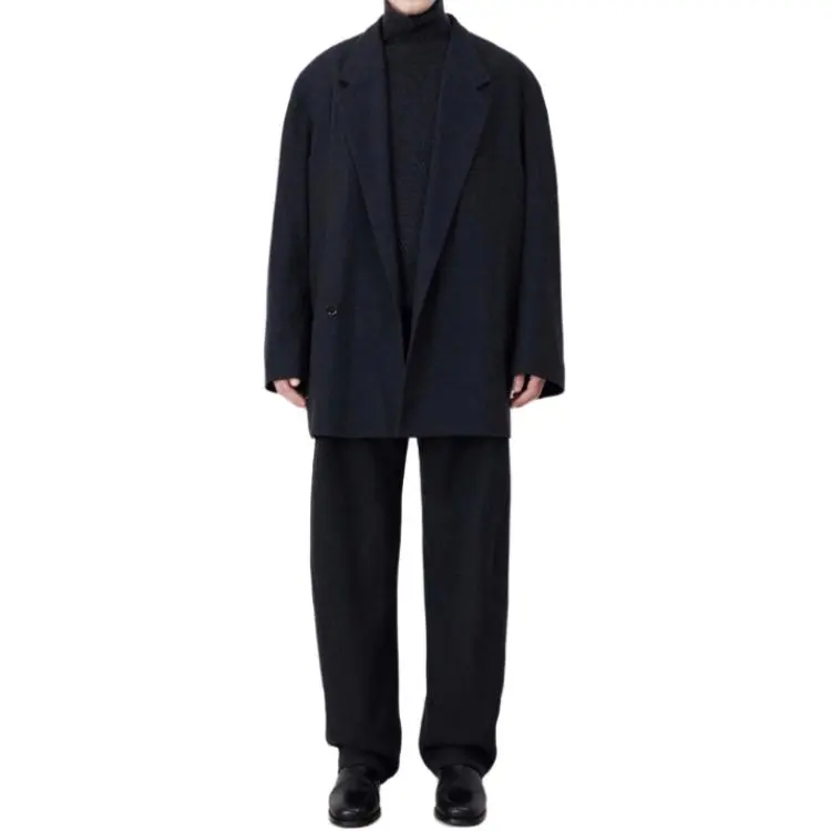 Lemaire Short Double Breasted Coat-1