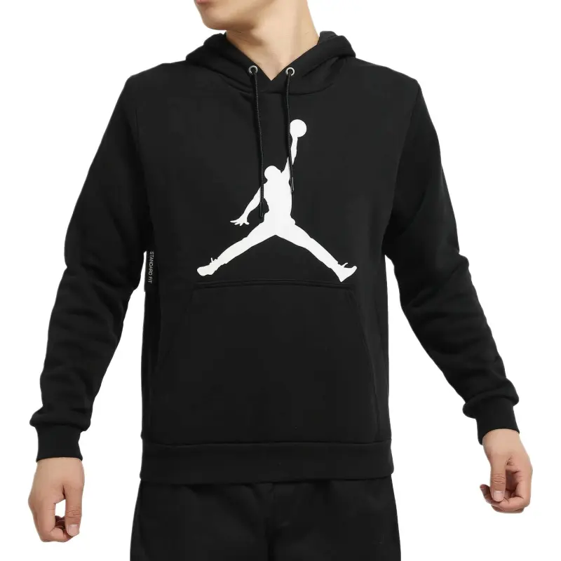 Jordan Jump Man Sweatshirt Men's Black-2