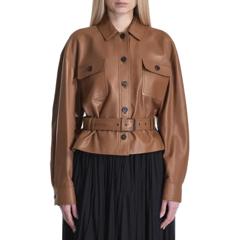 SAINT LAURENT Saharienne Short Jacket-2