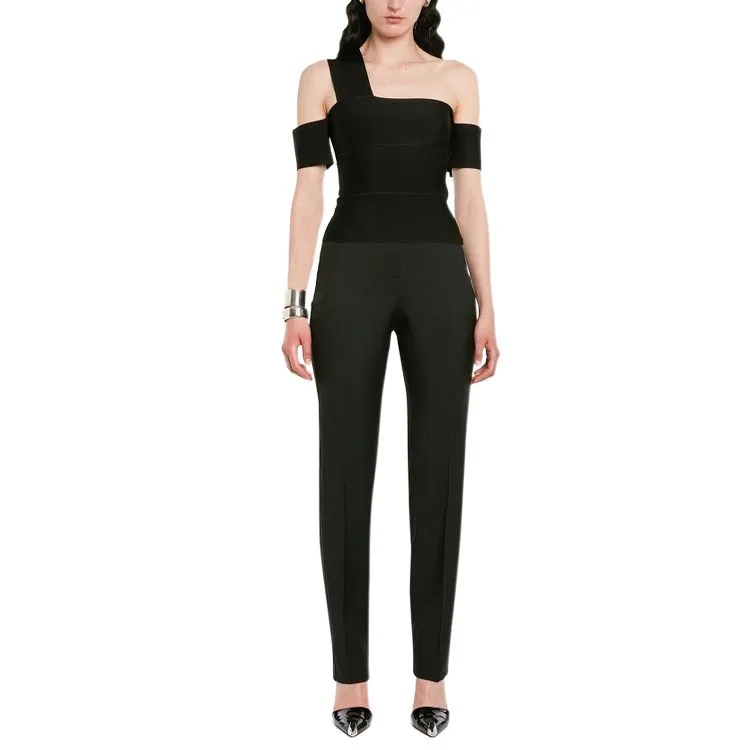 Alexander McQueen FW22 Knitwear Women's Black-1