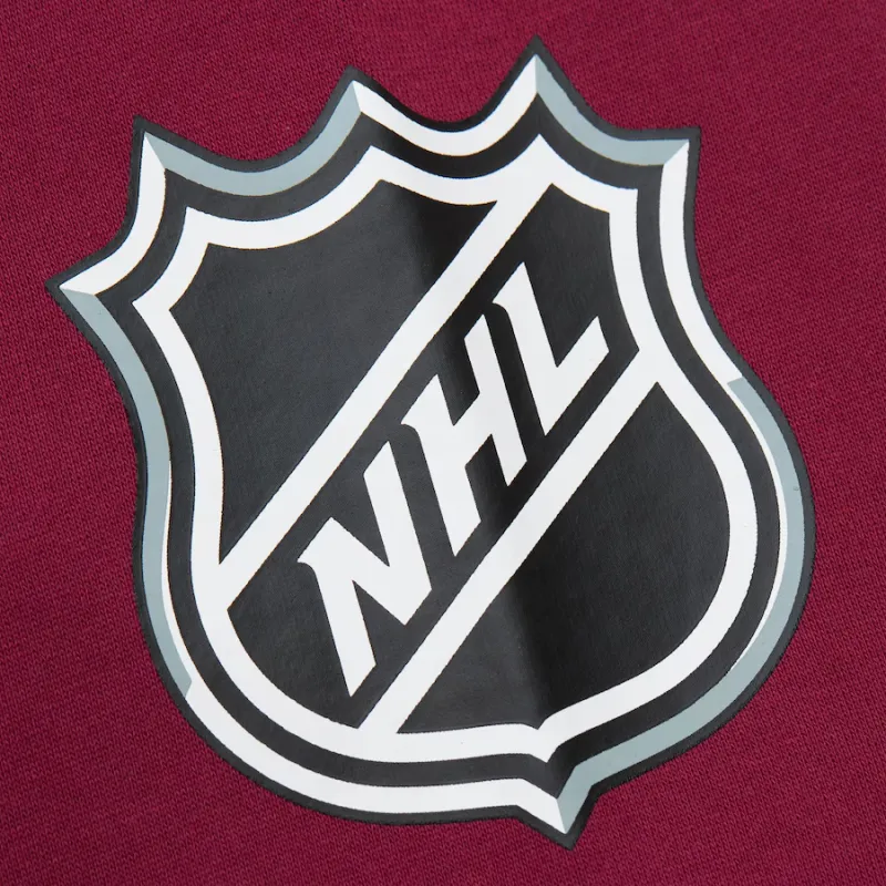 Mitchell & Ness Colorado Avalanche There & Back Sweatshirt Men's Burgundy Red-4
