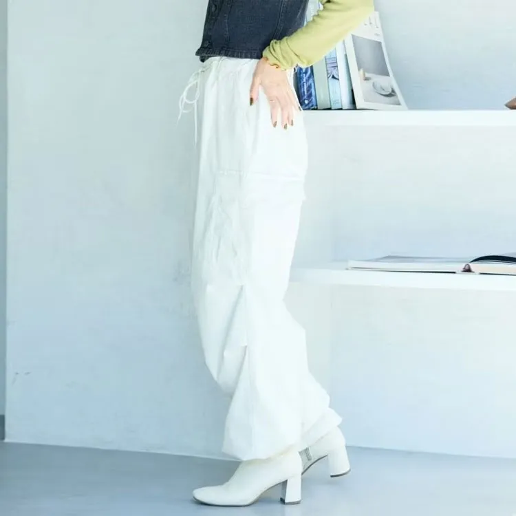 FREAK'S STORE Cargo Pants Women's Gray White-1