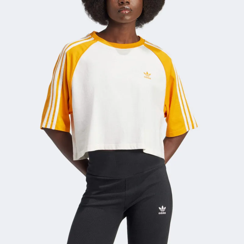 Adidas Originals ADICOLOR SST T Shirt Women's Yellow-1