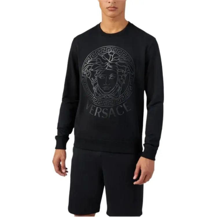 VERSACE T Shirts Men Black-2