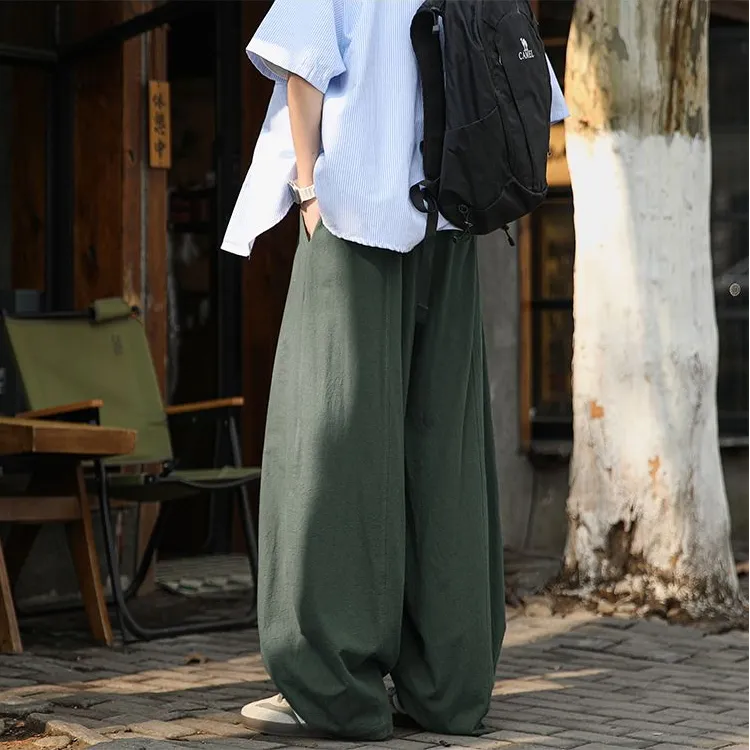 Glona Klio Casual Pants Unisex Black-7