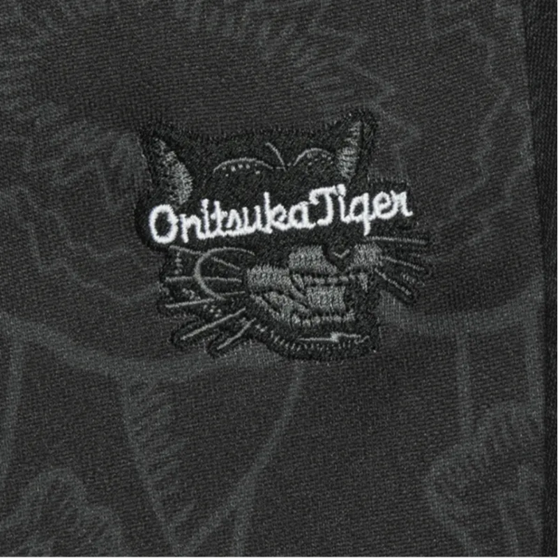 Onitsuka Tiger Knitted Sweatpants Unisex Black/Ecru-3
