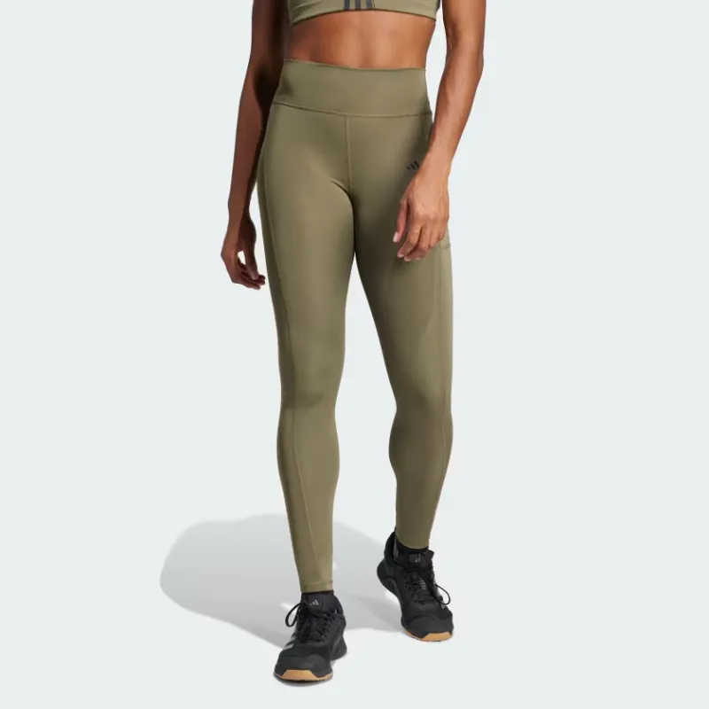 Adidas Free Shipping With AdiClub Optime Full Length Leggings-2