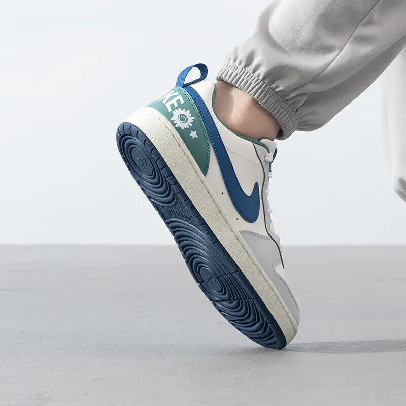 Nike Court Borough Low Recraft 'Sail Court Blue Bicoastal' GS-7