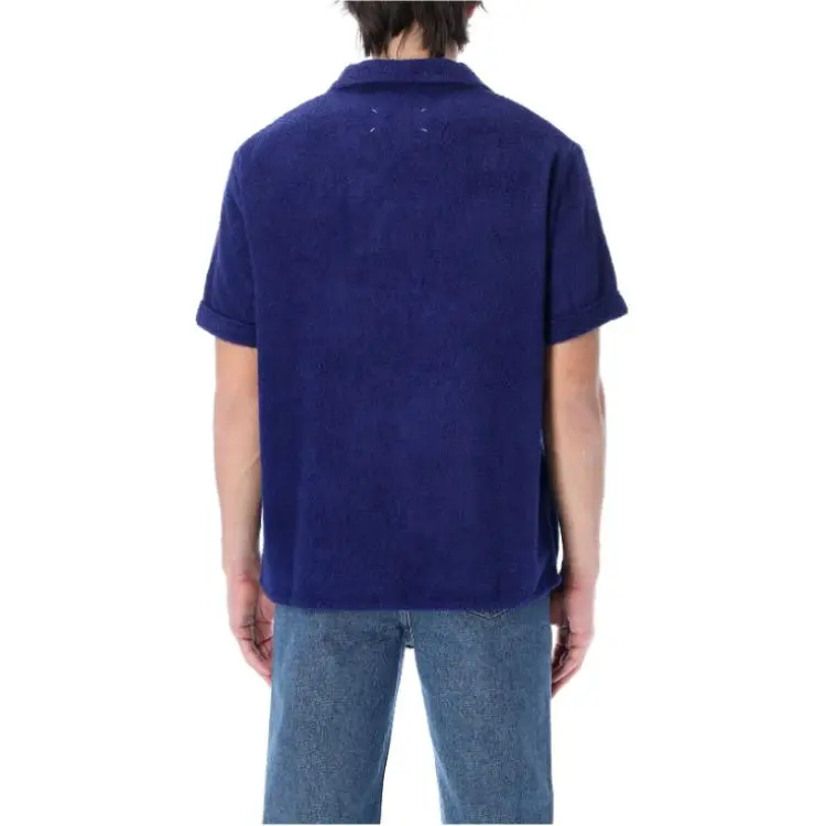Maison Margiela Polo Shirt Men's Blue-3