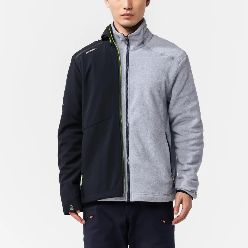 DECATHLON Asia Fit TRIBORD Sailing 900 M CN Black Jackets Coats Men's Black-1