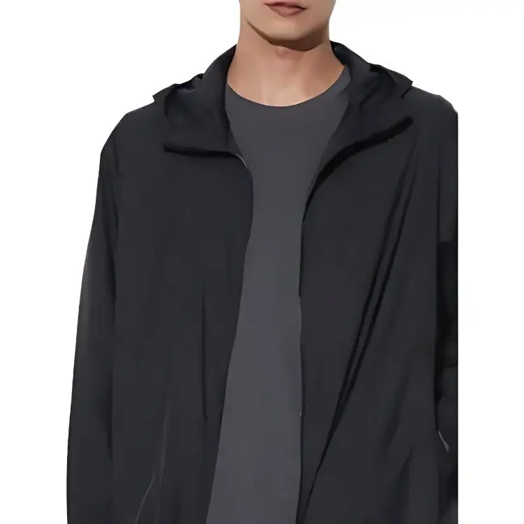 UNIQLO Breathable Sun Protection Clothing Men's Black-2